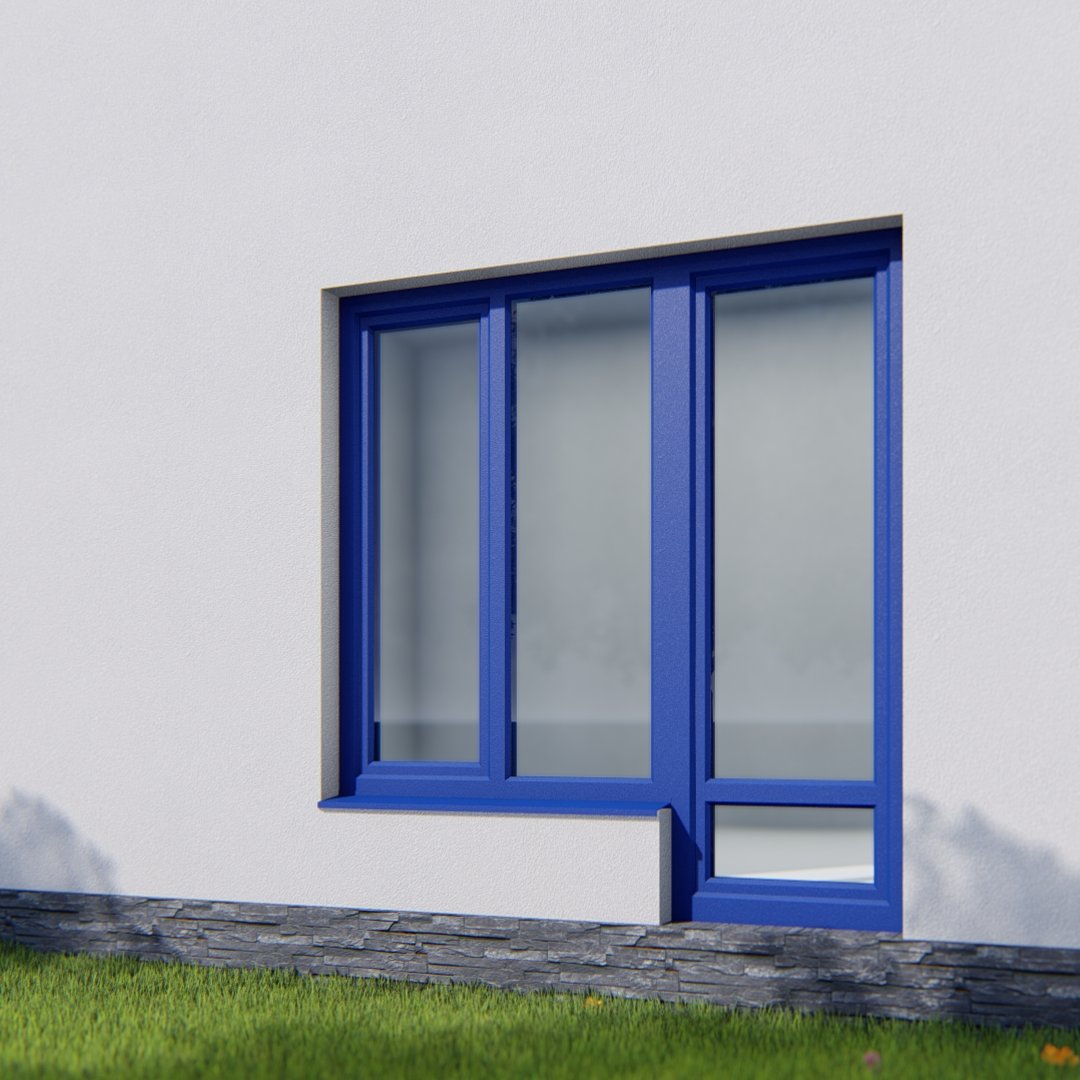 балконная дверь двустворчатое окно справа